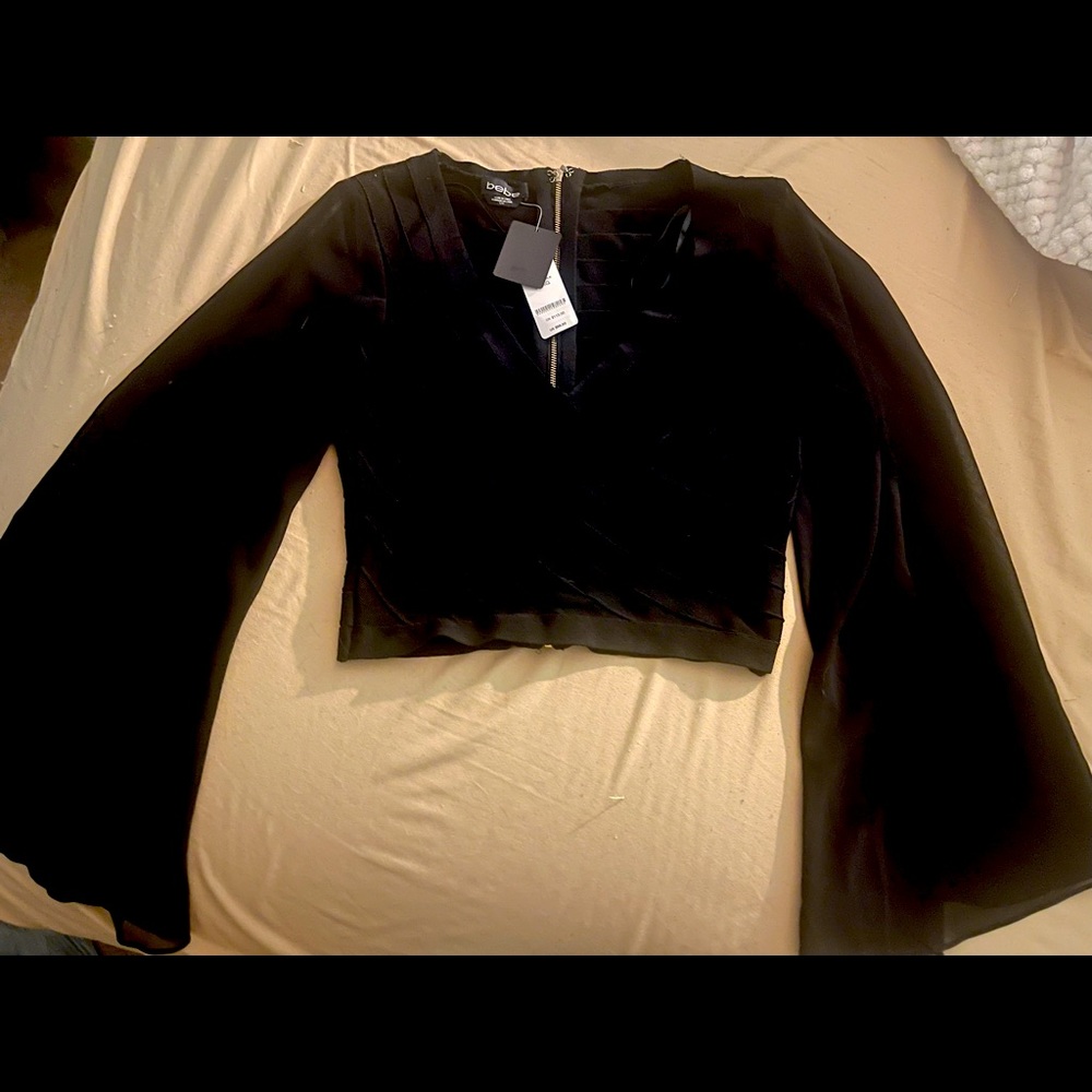 NWT Bebe Women's Long sleeve Shirt